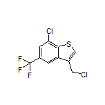 7-Chloro-3-(chloromethyl)-5-(trifluoromethyl)benzo[b]thiophene