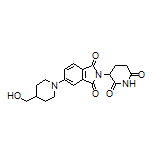 2-(2,6-Dioxo-3-piperidyl)-5-[4-(hydroxymethyl)-1-piperidyl]isoindoline-1,3-dione