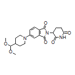 5-[4-(Dimethoxymethyl)-1-piperidyl]-2-(2,6-dioxo-3-piperidyl)isoindoline-1,3-dione