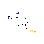 (7-Chloro-6-fluorobenzo[b]thiophen-3-yl)methanamine