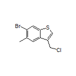 6-Bromo-3-(chloromethyl)-5-methylbenzo[b]thiophene