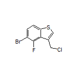 5-Bromo-3-(chloromethyl)-4-fluorobenzo[b]thiophene