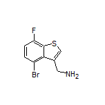 (4-Bromo-7-fluorobenzo[b]thiophen-3-yl)methanamine