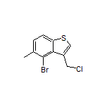4-Bromo-3-(chloromethyl)-5-methylbenzo[b]thiophene