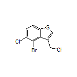 4-Bromo-5-chloro-3-(chloromethyl)benzo[b]thiophene