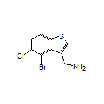 (4-Bromo-5-chlorobenzo[b]thiophen-3-yl)methanamine