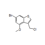 6-Bromo-3-(chloromethyl)-4-methoxybenzo[b]thiophene