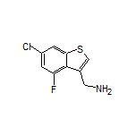 (6-Chloro-4-fluorobenzo[b]thiophen-3-yl)methanamine