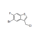5-Bromo-3-(chloromethyl)-6-fluorobenzo[b]thiophene