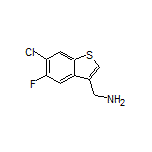 (6-Chloro-5-fluorobenzo[b]thiophen-3-yl)methanamine
