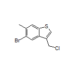 5-Bromo-3-(chloromethyl)-6-methylbenzo[b]thiophene