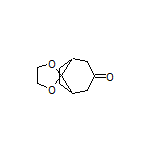 Spiro[bicyclo[3.2.1]octane-8,2’-[1,3]dioxolan]-3-one