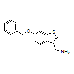 [6-(Benzyloxy)benzo[b]thiophen-3-yl]methanamine