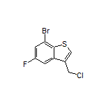 7-Bromo-3-(chloromethyl)-5-fluorobenzo[b]thiophene