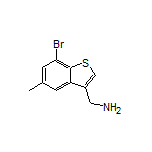 (7-Bromo-5-methylbenzo[b]thiophen-3-yl)methanamine