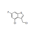 4-Chloro-3-(chloromethyl)-6-fluorobenzo[b]thiophene