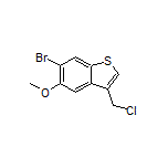 6-Bromo-3-(chloromethyl)-5-methoxybenzo[b]thiophene