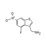 (4-Fluoro-6-nitrobenzo[b]thiophen-3-yl)methanamine