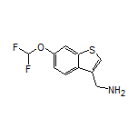 [6-(Difluoromethoxy)benzo[b]thiophen-3-yl]methanamine