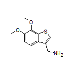 (6,7-Dimethoxybenzo[b]thiophen-3-yl)methanamine