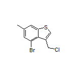 4-Bromo-3-(chloromethyl)-6-methylbenzo[b]thiophene