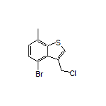 4-Bromo-3-(chloromethyl)-7-methylbenzo[b]thiophene