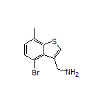 (4-Bromo-7-methylbenzo[b]thiophen-3-yl)methanamine