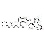 1-[[(Cyclohexyloxy)carbonyl]oxy]ethyl 3-[[2’-(2-Ethyl-2H-tetrazol-5-yl)-4-biphenylyl]methyl]-2-oxo-2,3-dihydro-1H-benzo[d]imidazole-4-carboxylate