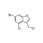 6-Bromo-4-chloro-3-(chloromethyl)benzo[b]thiophene