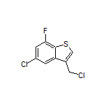 5-Chloro-3-(chloromethyl)-7-fluorobenzo[b]thiophene