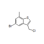 5-Bromo-3-(chloromethyl)-7-methylbenzo[b]thiophene