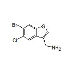 (6-Bromo-5-chlorobenzo[b]thiophen-3-yl)methanamine