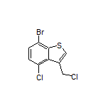 7-Bromo-4-chloro-3-(chloromethyl)benzo[b]thiophene