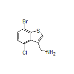 (7-Bromo-4-chlorobenzo[b]thiophen-3-yl)methanamine