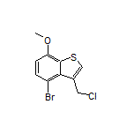 4-Bromo-3-(chloromethyl)-7-methoxybenzo[b]thiophene