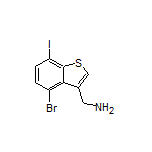 (4-Bromo-7-iodobenzo[b]thiophen-3-yl)methanamine