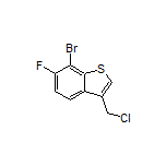 7-Bromo-3-(chloromethyl)-6-fluorobenzo[b]thiophene