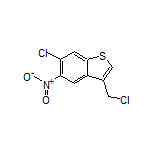 6-Chloro-3-(chloromethyl)-5-nitrobenzo[b]thiophene