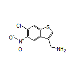 (6-Chloro-5-nitrobenzo[b]thiophen-3-yl)methanamine