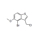 4-Bromo-3-(chloromethyl)-5-methoxybenzo[b]thiophene