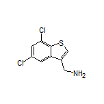 (5,7-Dichlorobenzo[b]thiophen-3-yl)methanamine