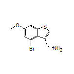 (4-Bromo-6-methoxybenzo[b]thiophen-3-yl)methanamine