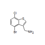 (4-Bromo-7-chlorobenzo[b]thiophen-3-yl)methanamine