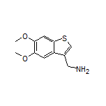(5,6-Dimethoxybenzo[b]thiophen-3-yl)methanamine