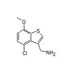 (4-Chloro-7-methoxybenzo[b]thiophen-3-yl)methanamine
