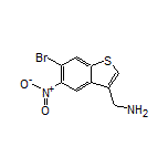 (6-Bromo-5-nitrobenzo[b]thiophen-3-yl)methanamine