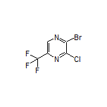 2-Bromo-3-chloro-5-(trifluoromethyl)pyrazine