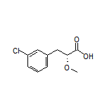(R)-3-(3-Chlorophenyl)-2-methoxypropanoic Acid