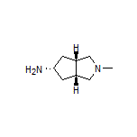 (3aR,5r,6aS)-2-Methyloctahydrocyclopenta[c]pyrrol-5-amine
