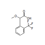 2-Methoxy-2-[2-(trifluoromethyl)phenyl]acetic Acid